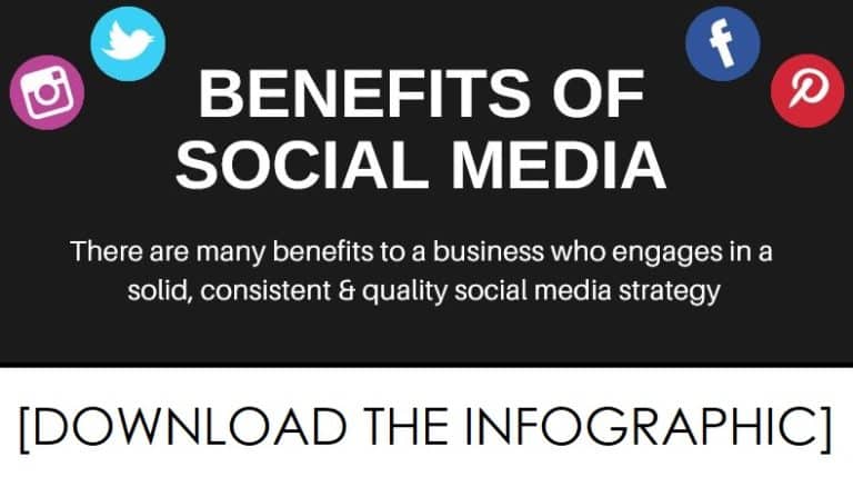 [Infographic] The Benefits of Social Media