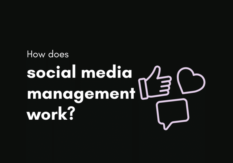 How social social media management work?