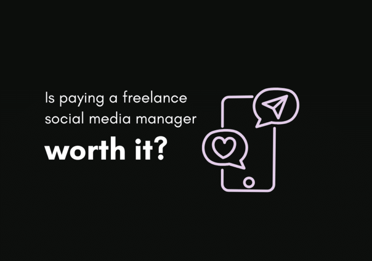 is paying a freelance social media manager worth it?