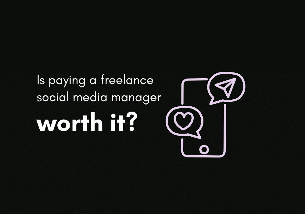 is paying a freelance social media manager worth it?
